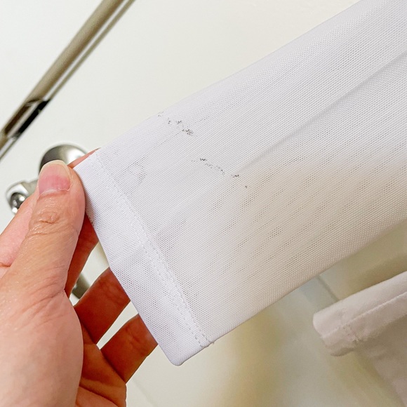 White Fabletics Top - Picture 3 of 3